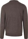 Profuomo Pullover Merino Taupe Product / Achterkant