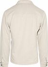 R2 Surchemise Button Herringbone Ecru