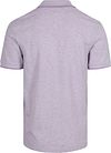 Scotch And Soda Melange Polo Lilla Product / Achterkant