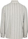 State Of Art Overshirt Stripes Blå Product / Achterkant