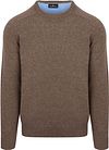 Steppin' Out Pullover Lambswool Brown order online | Suitable