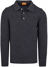 Suitable Button Longue Melange Navy polo shirt order online | PU-BUT-COTMEL-STBL-26.02 | Suitable Lithuania