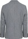 Suitable Grou Blazer Check Royal Blauw Product / Achterkant