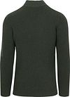 Suitable Mou Half Zip Pullover Dunkelgrün Product / Achterkant