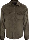 Suitable Overshirt Corduroy Donkergroen 247-3 Heavy cord Green kopen | Suitable