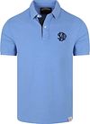 Superdry Polo Piqué Monogram Blå M1110465A-KZM