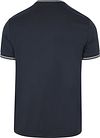 T-shirt Fred Perry Twin Tipped w kolorze granatowym Z47 Product / Achterkant