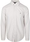 Tommy Hilfiger Oxford Skjorta Randig Beige MW0MW36238-0BJ