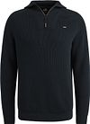 Vanguard Tröja Half Zip Struktur Ribb Marinblå VKW2508307-5073