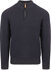 William Lockie Half Zip Pullover Lammwolle Navy kaufen | 7096DZ-11 Navy | Suitable