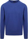 William Lockie O-Auschnitt Pullover Lammwolle Blau 7097DF-164 Persian kaufen | Suitable