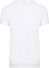 Alan Red Dean V-Hals T-Shirt Vit (2-pack) Product / Achterkant