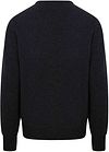 William Lockie sweter z wełny jagnięcej w kolorze charcoal (antracyt) Product / Achterkant