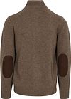 Barbour Gilet Zippé Laine Marron Product / Achterkant