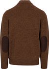 Barbour Mocker Pullover Wolle Braun