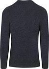 Profuomo Pullover i Kogt Uld i Marineblå Product / Achterkant