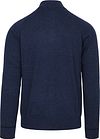 Blue Industry Pull Half Zip Bleu Foncé Product / Achterkant