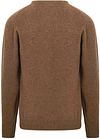 William Lockie Pullover Lambswool Driftwood Product / Achterkant