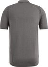 Cast Iron Polo Half Zip Struktur Antrasitt Product / Achterkant