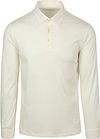 Desoto Longsleeve Poloshirt Essential Off White 21018-3-003 order online | Suitable