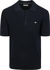 Gant Knitted Polo Marine commander en ligne | Suitable