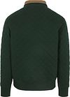 Gant Quilted Cardigan Dark Green Product / Achterkant