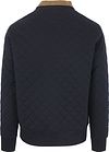 Gant Quilted Mocker Sweater Navy Product / Achterkant