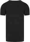 Garage Basic Stretch negro con cuello redondo profundo Product / Achterkant