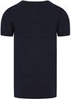Garage Basic Stretch azul marino con cuello redondo profundo Product / Achterkant