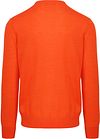 Kung Essentials Den John Pullover i Merinoull Orange Product / Achterkant