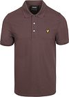 Lyle and Scott Polo i en flot Espresso-farve SP400VOG-X863