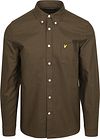 Lyle & Scott Shirt Plain Oxford Olive kaufen | LW2112V-W485 | Suitable