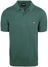 Lyle & Scott Strikket Poloskjorte Grønn KN2412V-W130