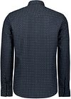No Excess Overhemd Jacquard Print Navy Product / Achterkant