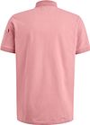 PME Legend Poloshirt Trackway Oud Roze Product / Achterkant