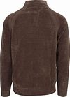 Profuomo Polo Manches Longues Chenille Marron