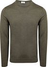 Profuomo Pullover Merino Wool Olive PPWJ30001A-Z3 order online | Suitable