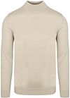 Profuomo Turtleneck Genser Merino Ecru PPWJ30004F-F