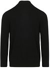 Profuomo Turtleneck Trui Merino Zwart Product / Achterkant