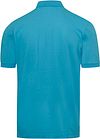 Scotch and Soda Pique Poloshirt Turquoise  Product / Achterkant