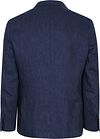 Suitable Blazer Lino Twill Blu Navy Product / Achterkant