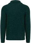 Suitable Half Zip Pullover Sailor Wool Blend Dark Green
