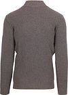Suitable Mou Half Zip sweter w kolorze taupe Product / Achterkant