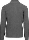 Suitable Mou sweter z półgolfem Half Zip antracytowy Product / Achterkant