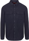 Suitable Overshirt August i Uldmiks i Marineblå SPE24314AU93ST-290