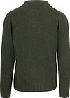 Suitable Pullover Tweed Wool Blend Grün Product / Achterkant
