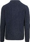 Suitable sweter z mieszanki tweedu i wełny, granatowy Product / Achterkant