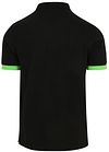 Sun68 Pikétröja Big Logo Fluo Svart Product / Achterkant