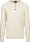 Superdry Genser Henley Textured Ecru M6010956A-1LG