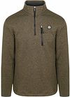 Superdry Halvzip Pullover Fleece Oliven M2014257A-I1G